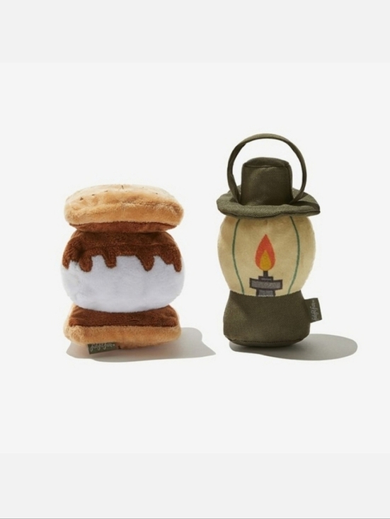 Fabfitfun Other - FFF S'mores & Lantern Plush Dog Toy Duo, Size S/M ~ NWT